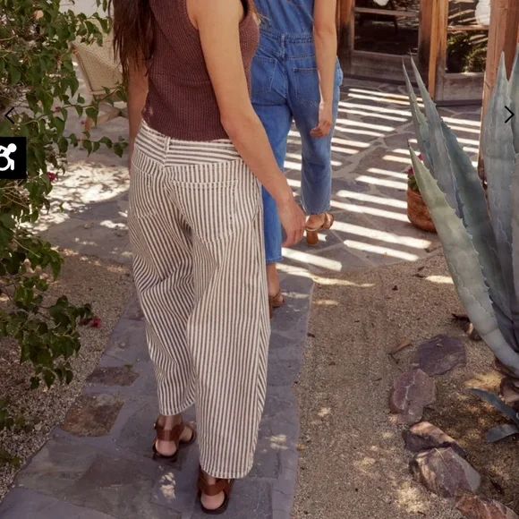 bohme striped barrel jeans - Picture 2 of 4